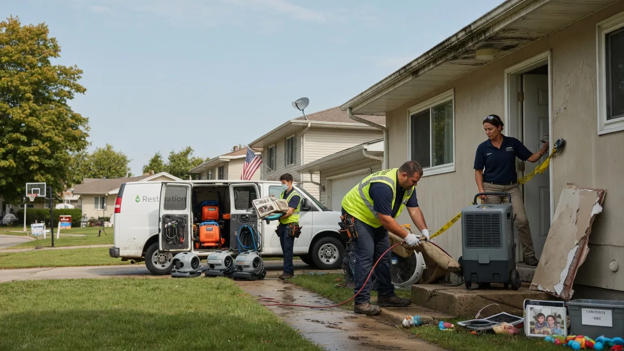 Water Damage Restoration in Cumberland, RI near me
